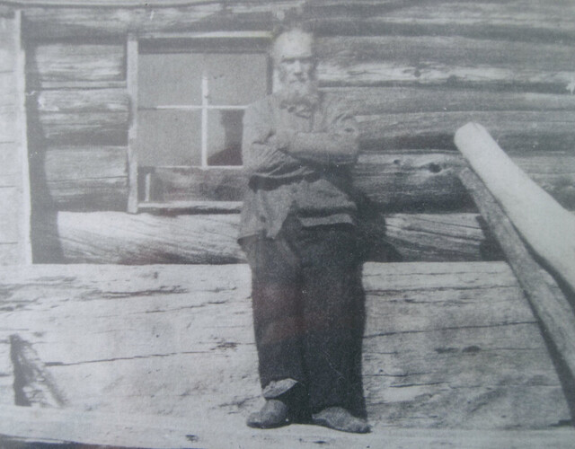 L'ermite Hilaire Lemieux en 1916