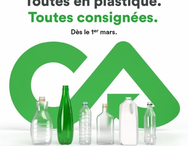 Consignaction pour l'environnement dès le 1er mars