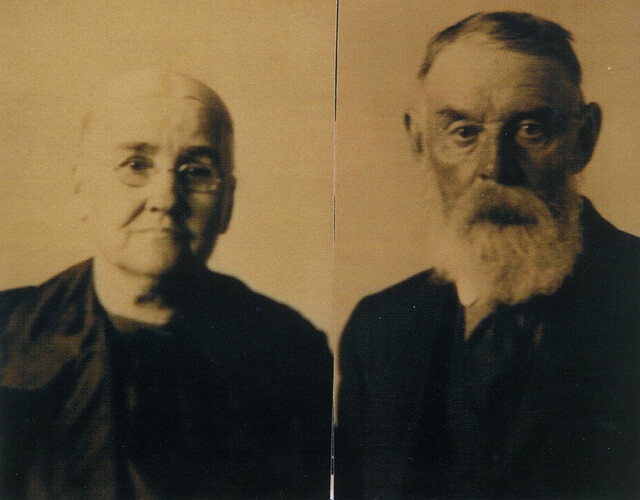 Edmond Grenier et Marie-Flore Beaulé
