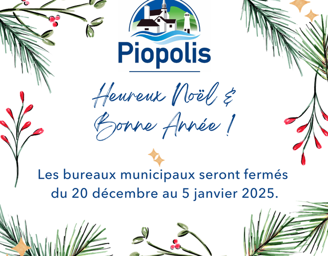 Heureux noël et bonne année !