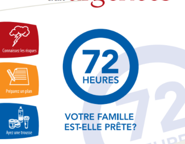 Comment se préparer à être autosuffisant pendant 72 h ?