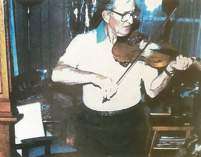 Lionel Houle le violoniste